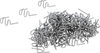 Reparation-Clips-sats | vågformiga | 0,8 mm | 100 delar