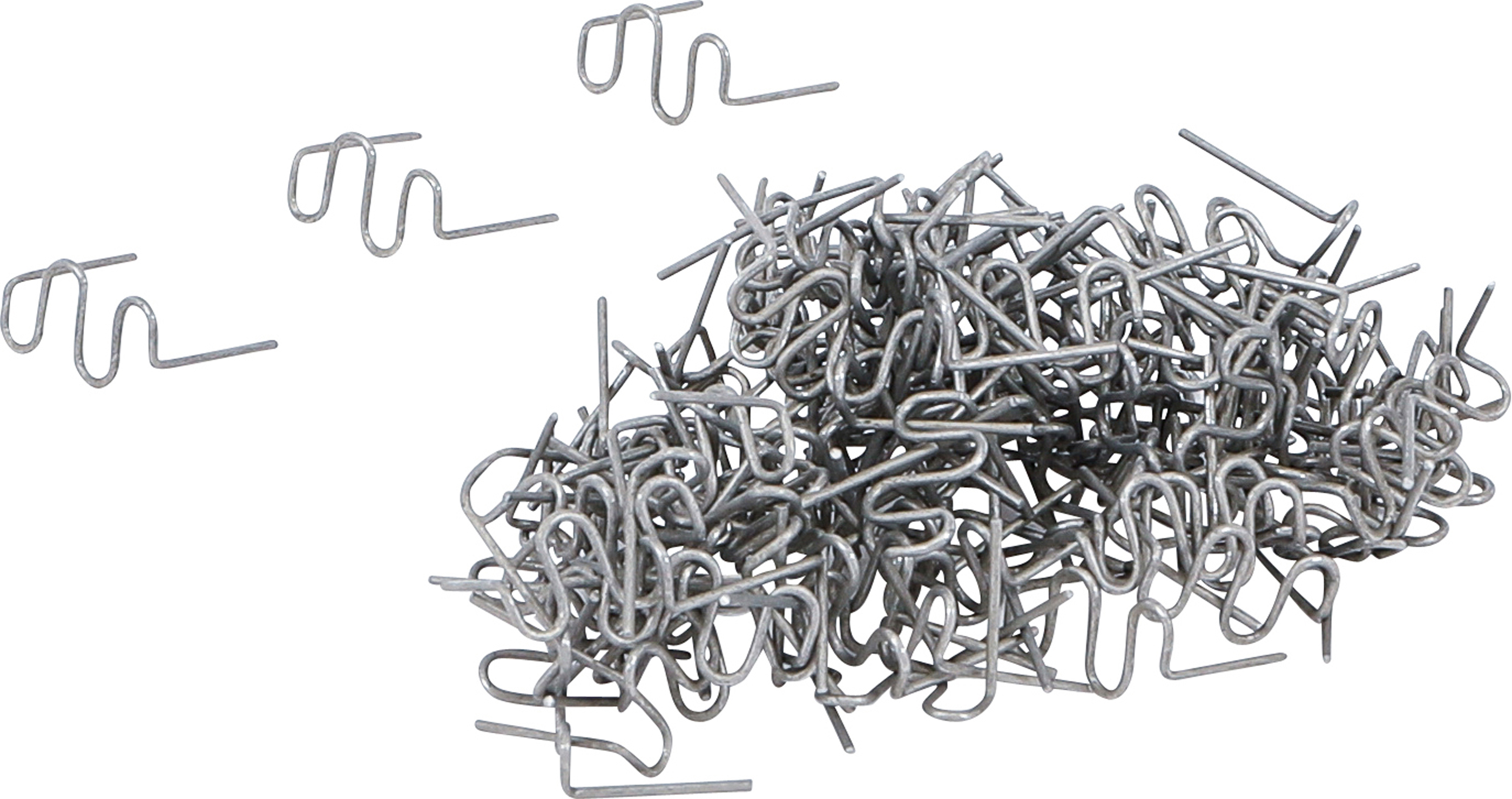 Reparation-Clips-sats | vågformiga | 0,8 mm | 100 delar