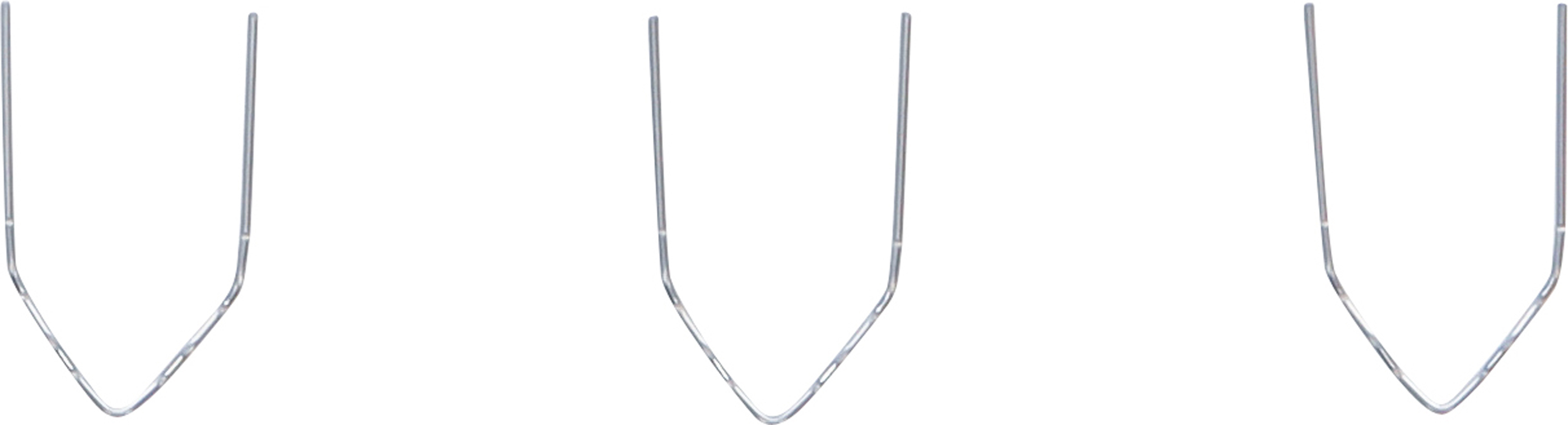 Reparation-Clips | V-Form | Ø 0,6 mm | 100 delar