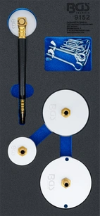 Verkstadsvagninlägg 1/3: Adaptersats för Tryckluft-bromsluftare | 4 delar