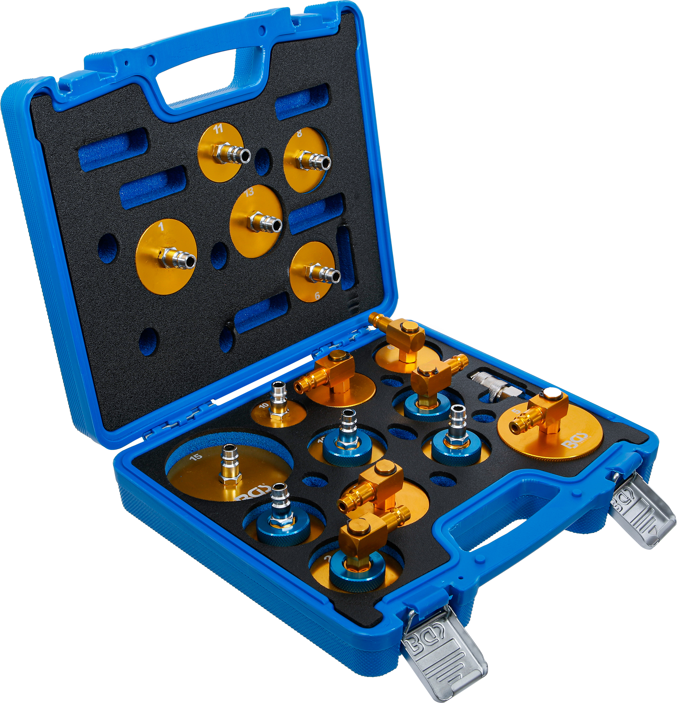 Adaptersats för bromsluftare | 17 delar