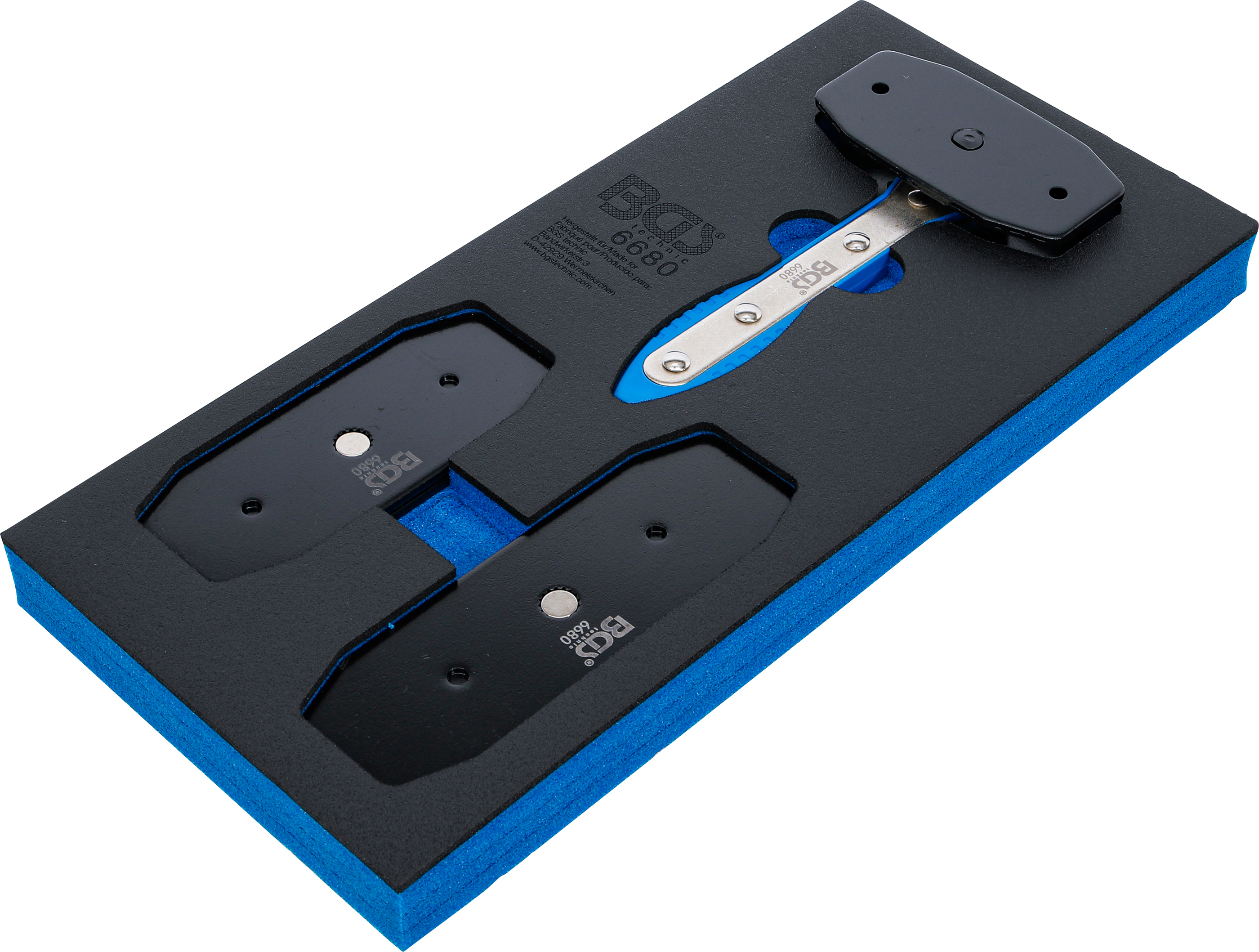 Verkstadsvagninlägg 1/3: Sats bromskolv-återställnings-verktyg | med spärrfunktion