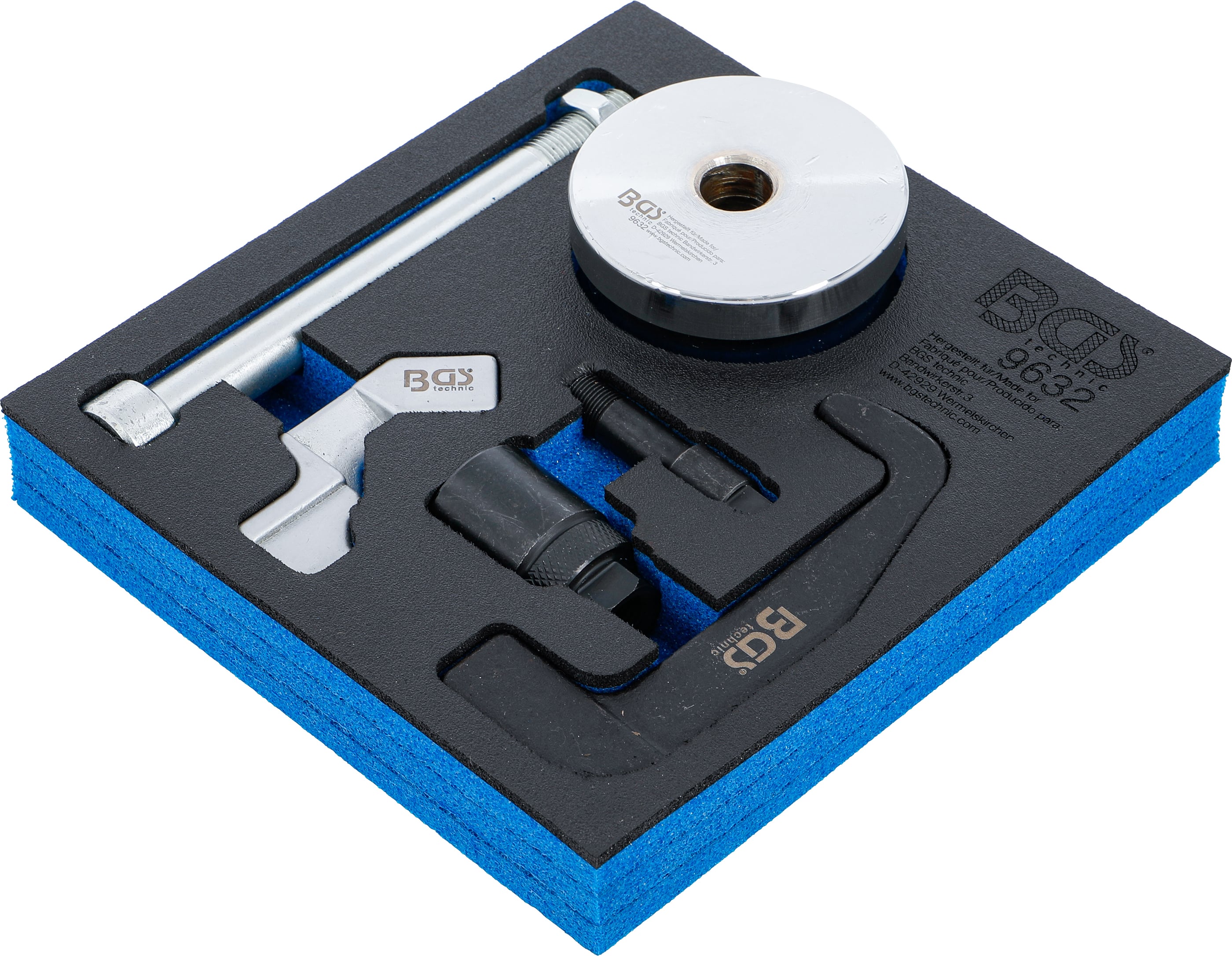 Verkstadsvagninlägg 1/6: Injektor-utdragare | för Bosch CDI Injektorer | 6 delar