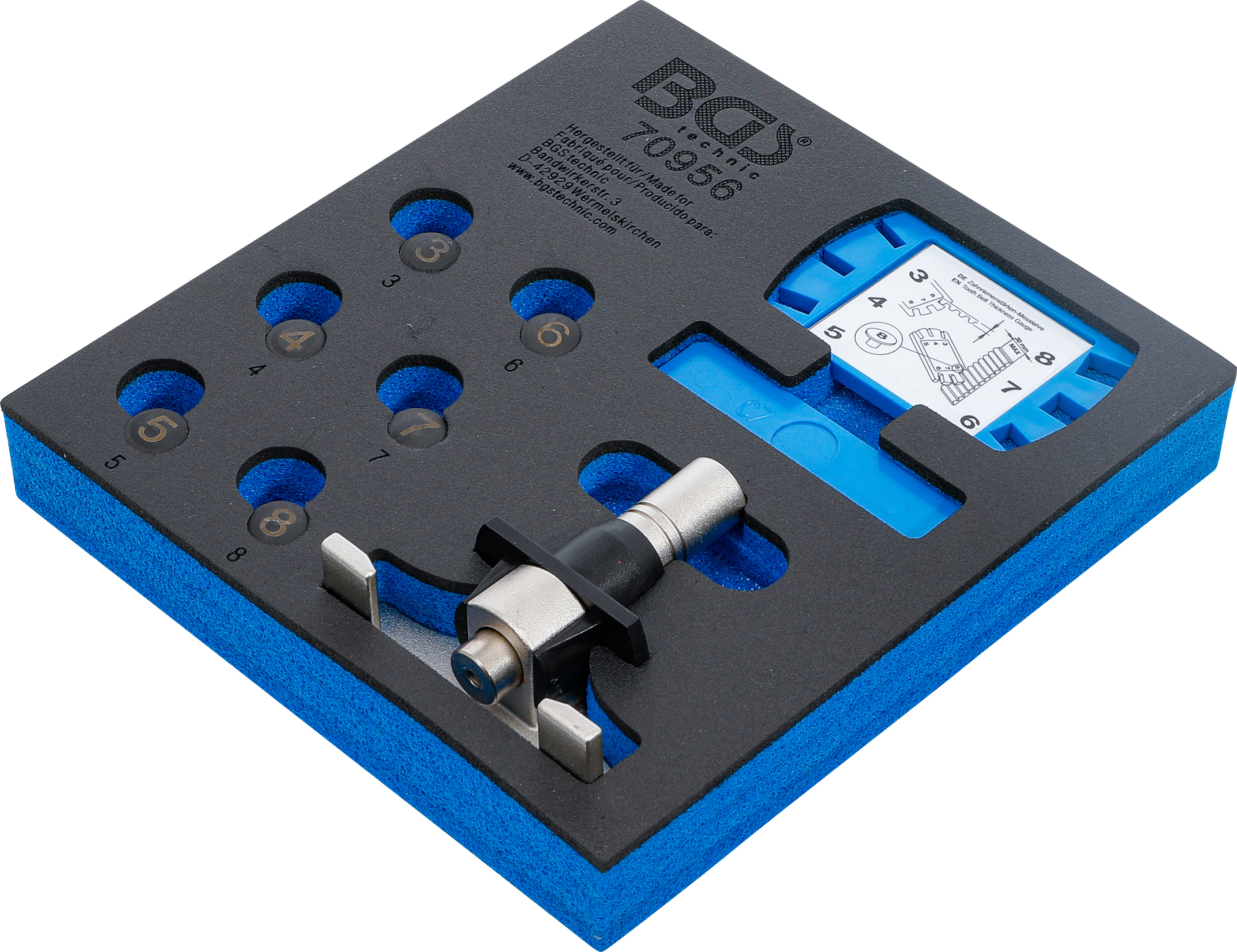 Verkstadsvagninlägg 1/6: Kuggrem-spänningstestare & mätverktyg-sats