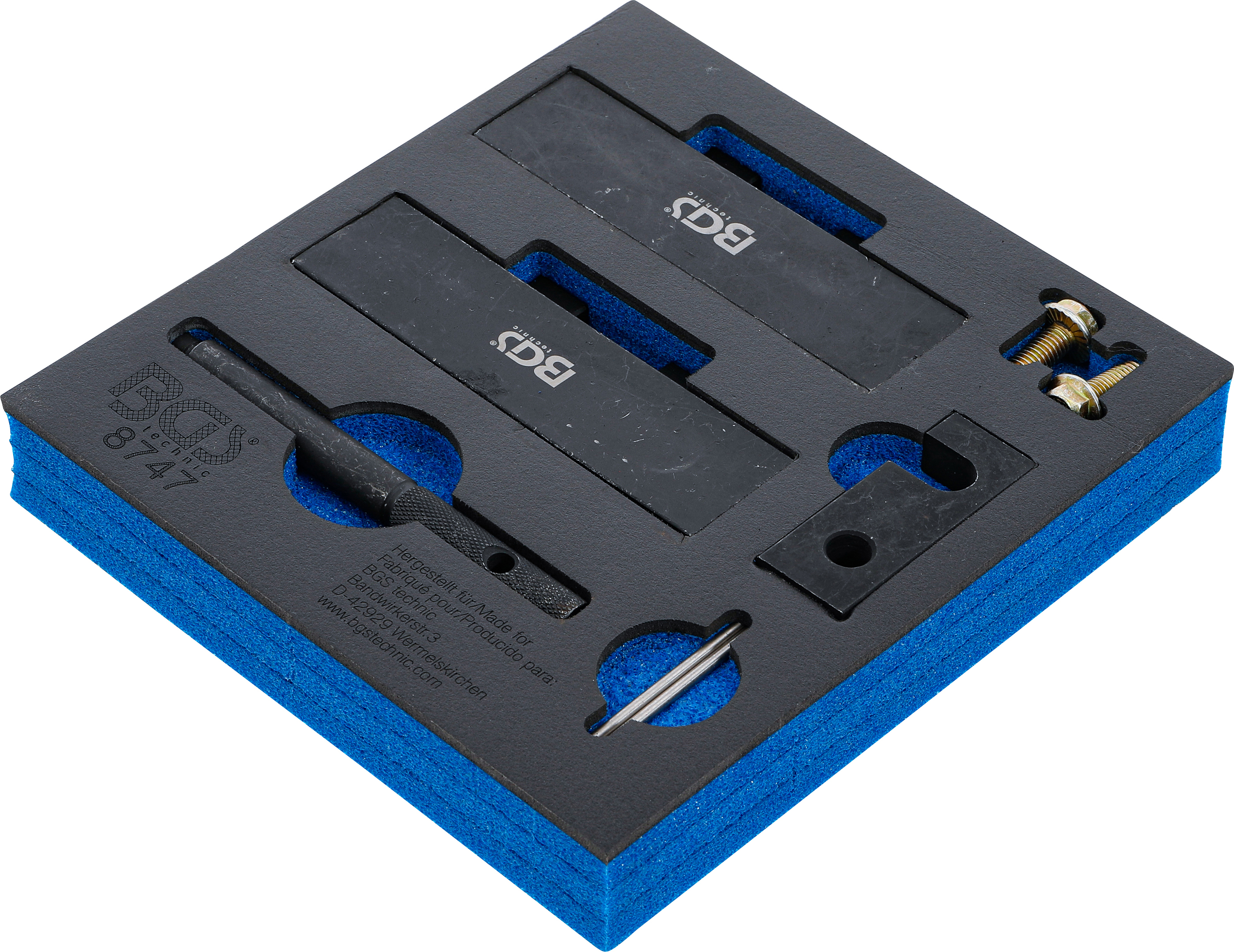 Verkstadsvagninlägg 1/6: Motor-Inställningsverktyg-sats | för BMW M42, M50