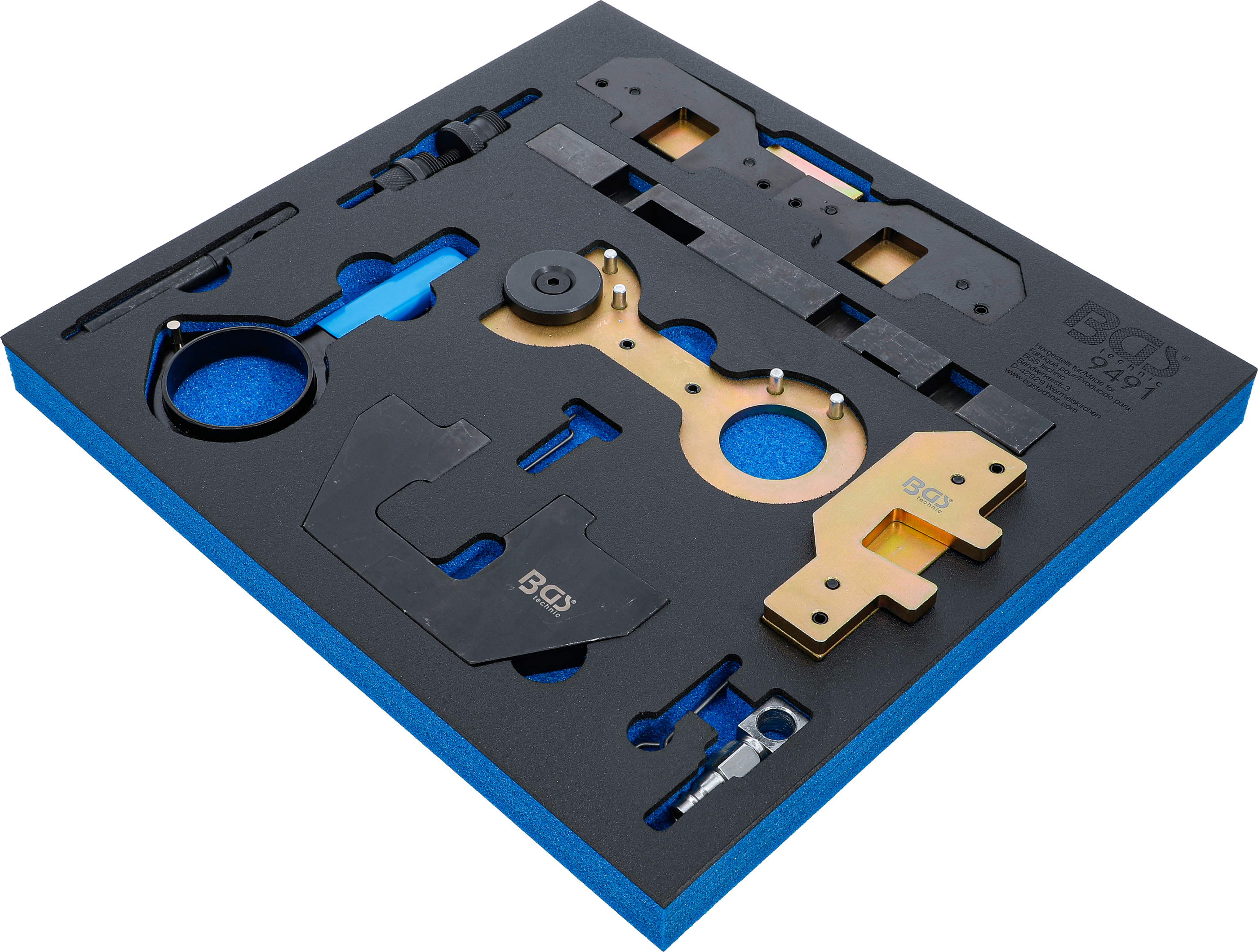 Verkstadsvagnsinlägg 2/3: Motor-inställningsverktygssats | för BMW M40, M44, M50, M52, M54, M56