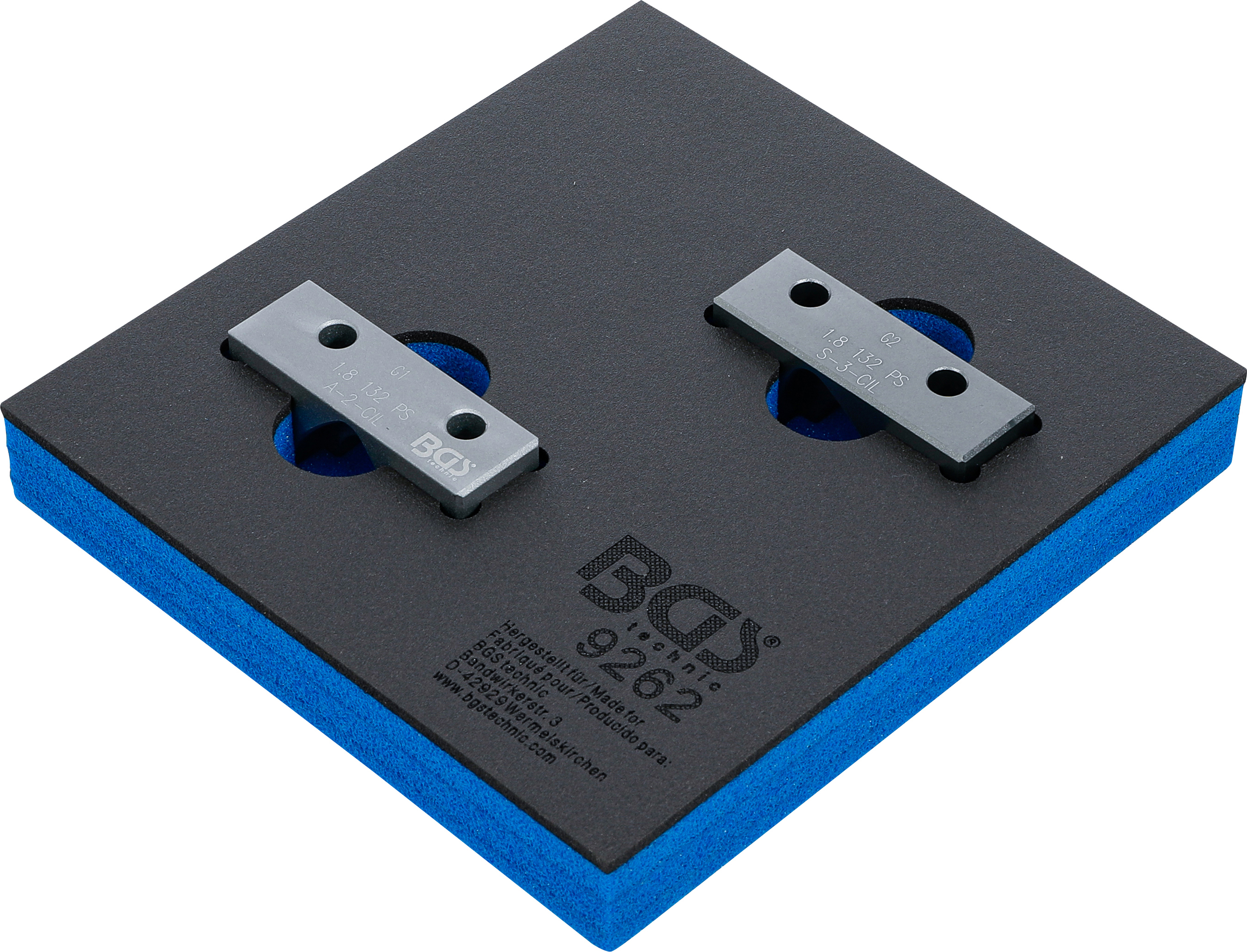 Verkstadsvagninlägg 1/6: Kamaxel-Låsverktyg-sats | för Fiat, Lancia 1.8L 130PS