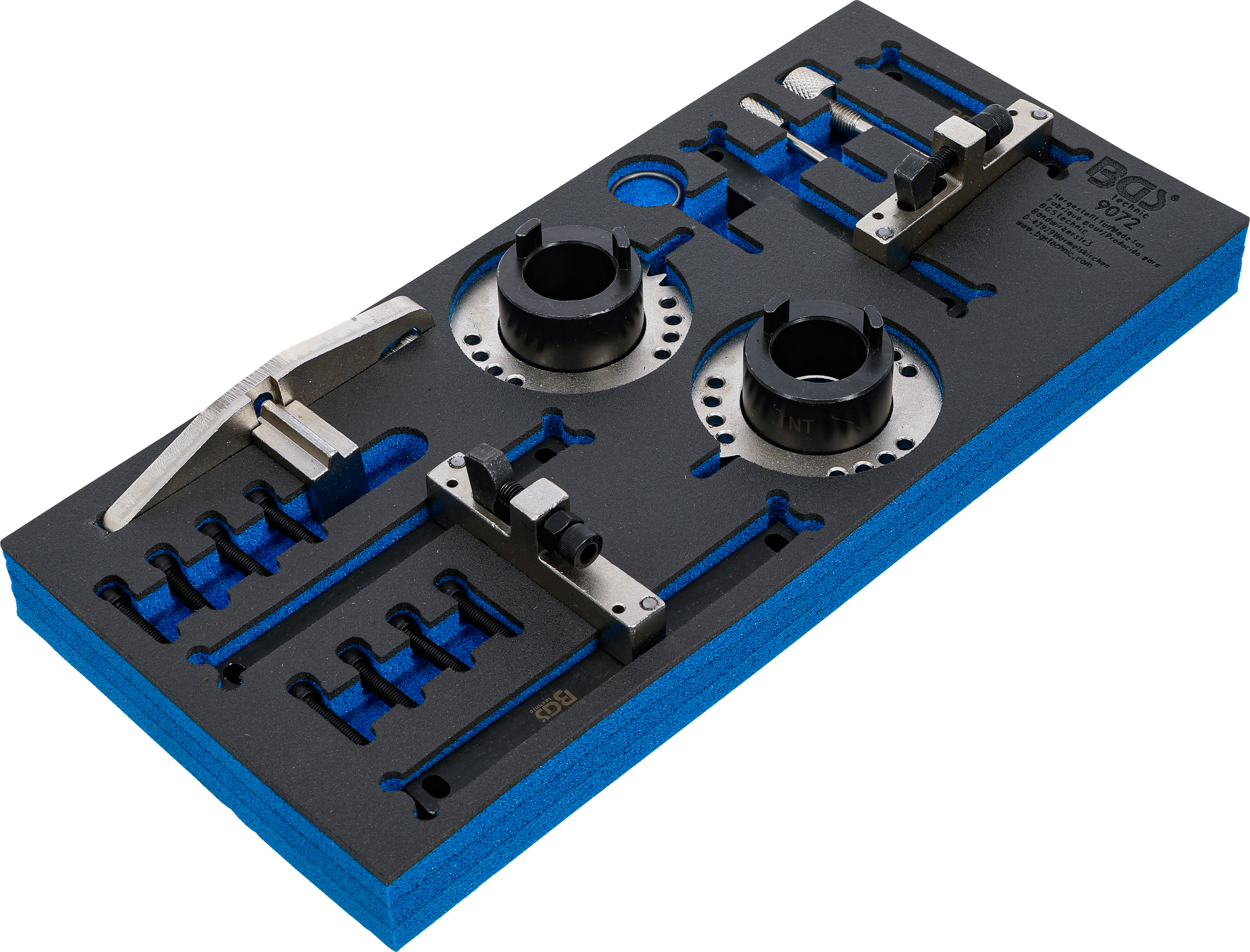 Verkstadsvagninlägg 1/3: Motor-Inställningsverktyg-sats | för Ford 1.0, 3-cylinder Ecoboost