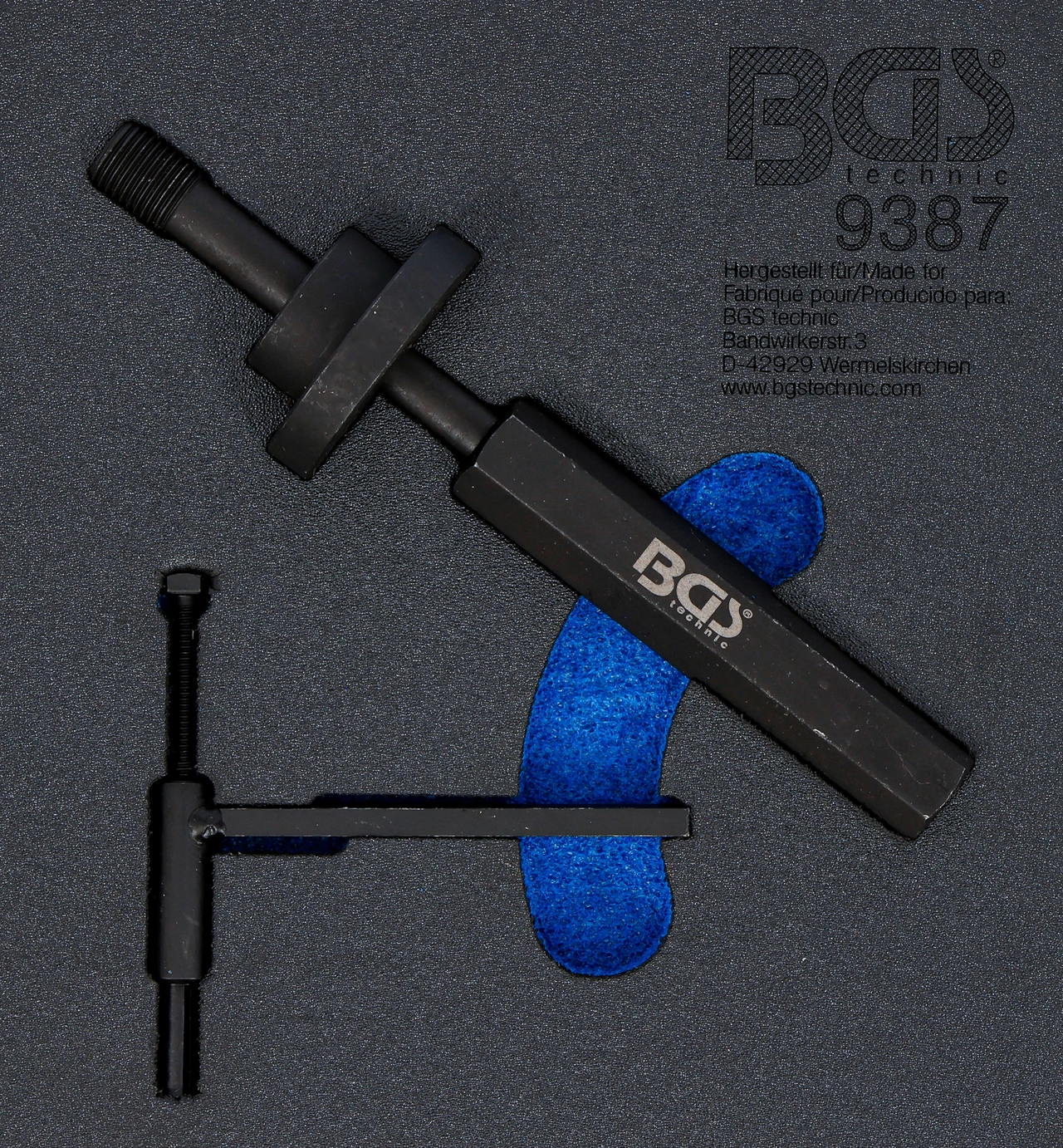 Verkstadsvagninlägg 1/6: Kamremlock-Inriktnings- och Pumphjul-Demontering-Verktyg-sats | för Ford 1.8 Tddi / TDCi