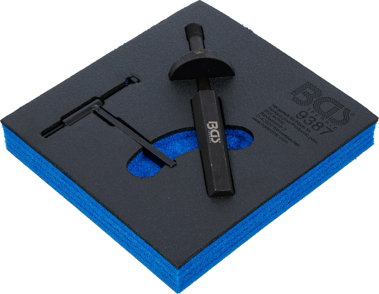 Verkstadsvagninlägg 1/6: Kamremlock-Inriktnings- och Pumphjul-Demontering-Verktyg-sats | för Ford 1.8 Tddi / TDCi