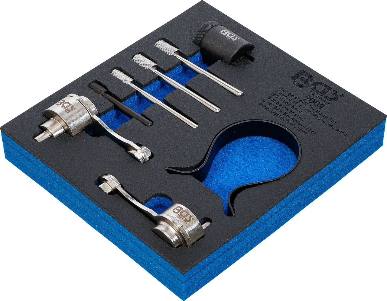 Verkstadsvagninlägg 1/6: Motor-Inställningsverktyg-sats | för Jaguar, Land Rover 2.7, 3.0 TD V6