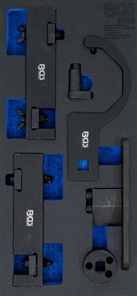 Verkstadsvagninlägg 1/3: Motor-Inställningsverktyg-sats | för Jaguar, Land Rover 5.0 V8