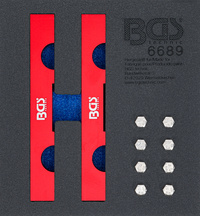 Verkstadsvagninlägg 1/6: Motor-Inställningsverktyg-sats | för Mercedes-Benz M642