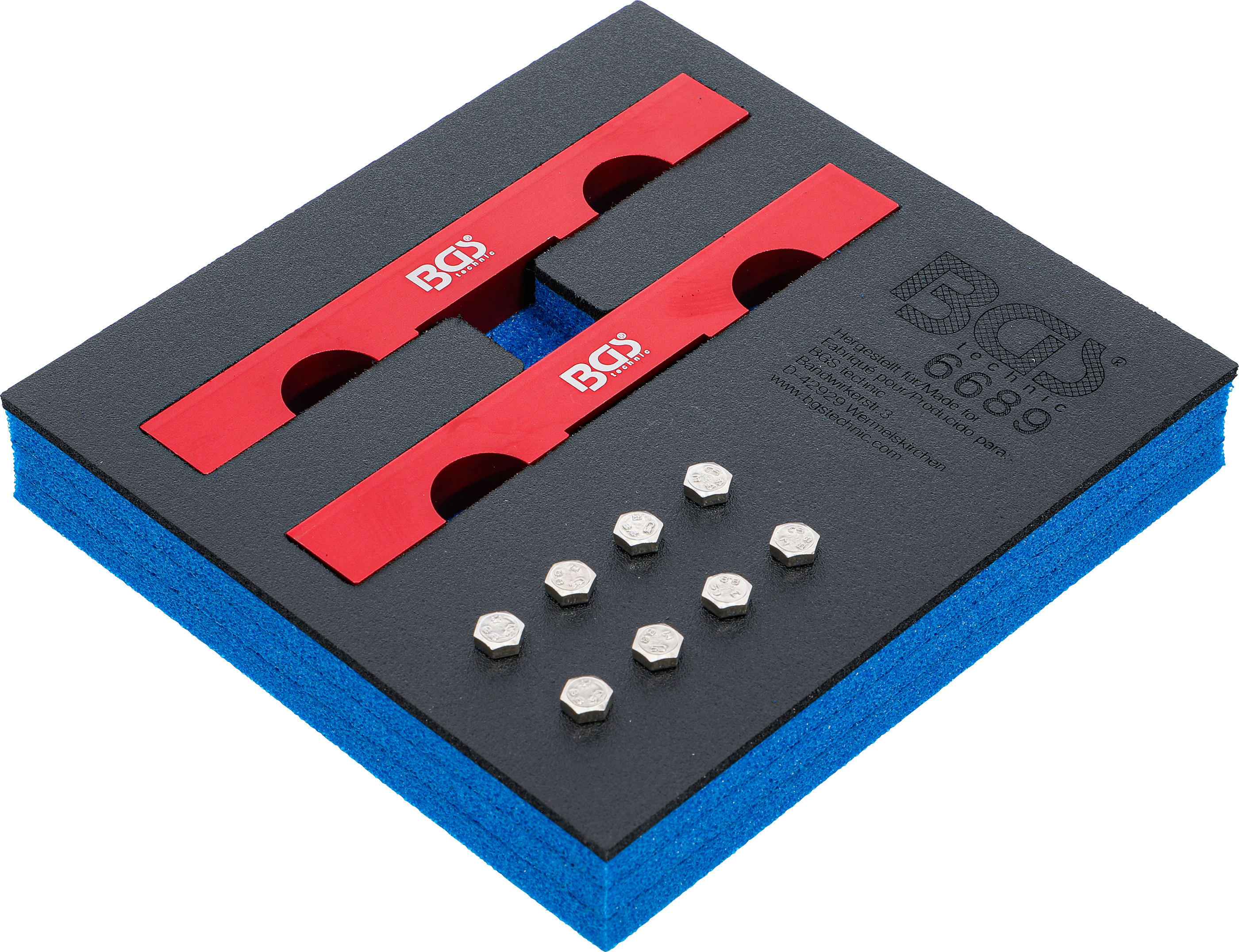 Verkstadsvagninlägg 1/6: Motor-Inställningsverktyg-sats | för Mercedes-Benz M642