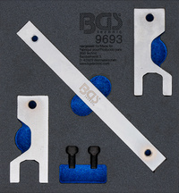 Verkstadsvagninlägg 1/6: Balansaxel-Inställningsverktyg-sats | för Mercedes-Benz OM651