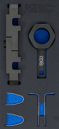 Verkstadsvagninlägg 1/3: Motor-Inställningsverktyg-sats | för Opel 1.6 SIDI