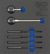 Verkstadsvagninlägg 1/6: Vevaxel-låsningsverktyg | för Porsche Boxster, 911 M96