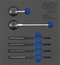 Verkstadsvagninlägg 1/6: Vevaxel-låsningsverktyg | för Porsche Boxster, 911 M96