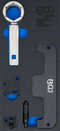 Verkstadsinlägg 1/3: Motor-Inställningsverktyg-sats | för VAG / Porsche 6- och 8-cylinder