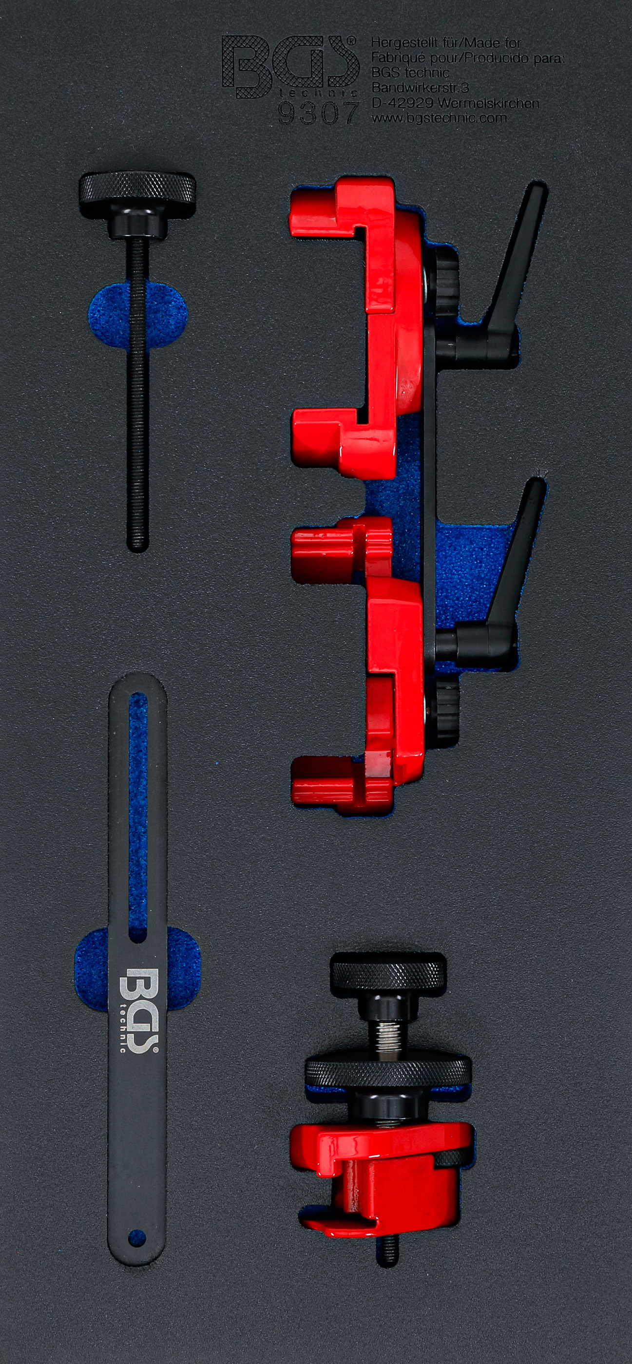 Verkstadsvagninlägg 1/3: Kamaxelhjul-Låsverktyg-sats | universal