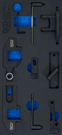 Verkstadsvagninlägg 1/3: Motor-Inställningsverktyg-sats | för PSA 1.0 EB0 / 1.2 EB2 Bensin