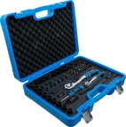 Kraft-Hylsnyckel-sats Sexkant | 6,3 mm (1/4") + 12,5 mm (1/2") | 69 delar