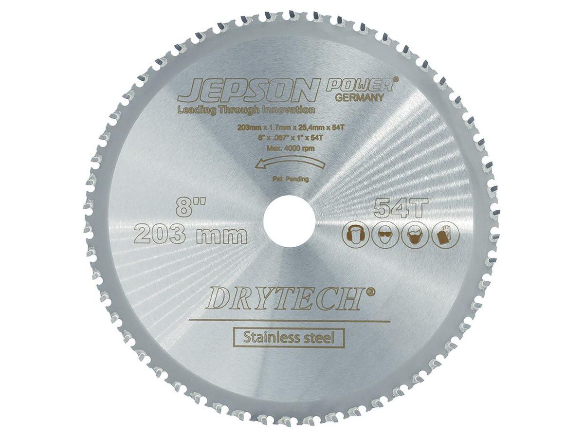 Kapklinga HM Drytech 203x25,4x1,7mm, 54Z