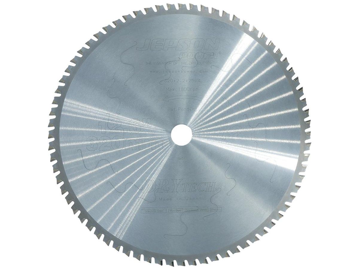 Kapklinga HM Drytech 320x25,4x2,2mm, 72Z