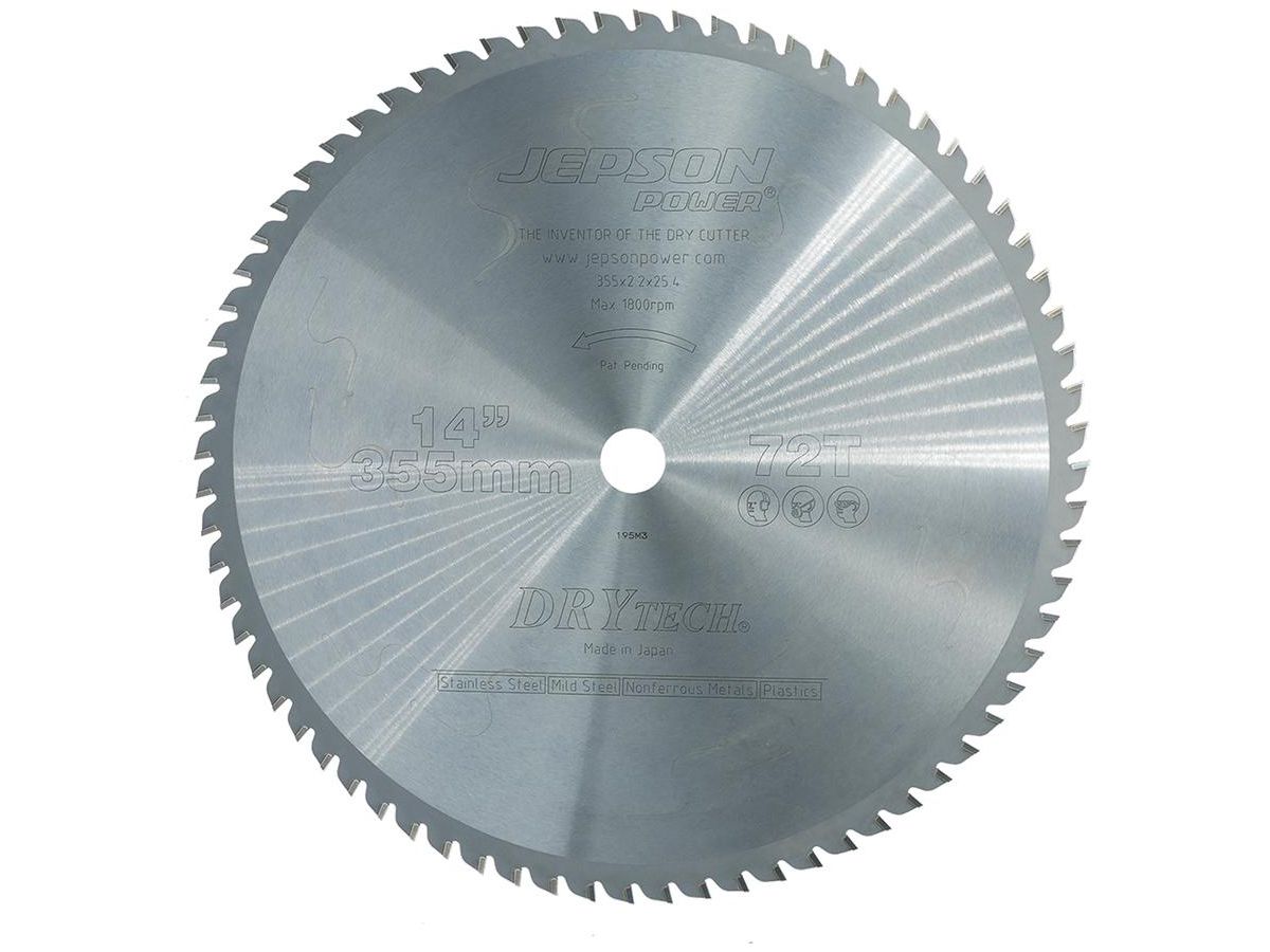 Kapklinga HM 355x2,2x25,4mm, 72Z-Inox