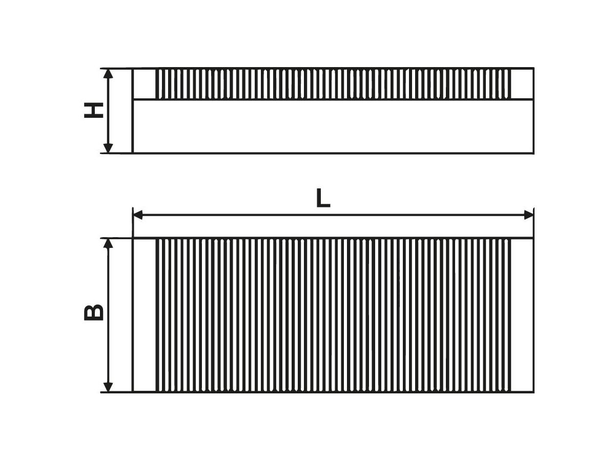Magnetbord 175x100mm PMNM 1710