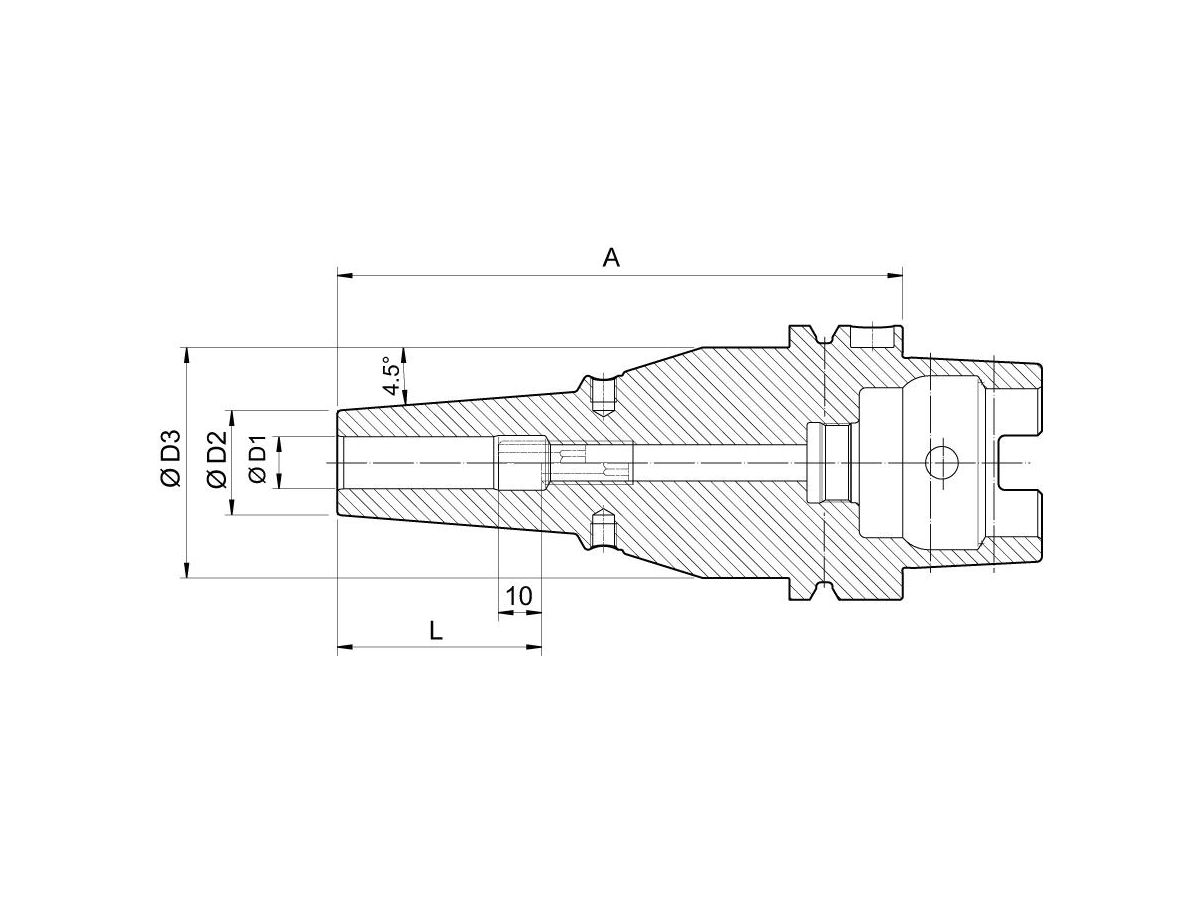 Krympchuck DIN 69863A 6,0/22,0x70mm, A-63