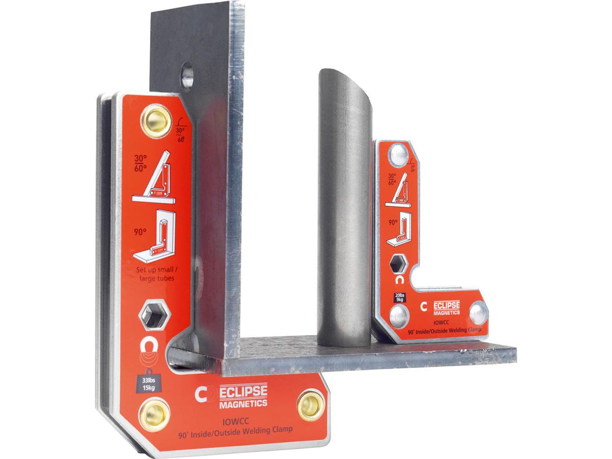 Svetsmagnet Kit 2-delar IOWCC och IOWCL, 75x52/125x85mm