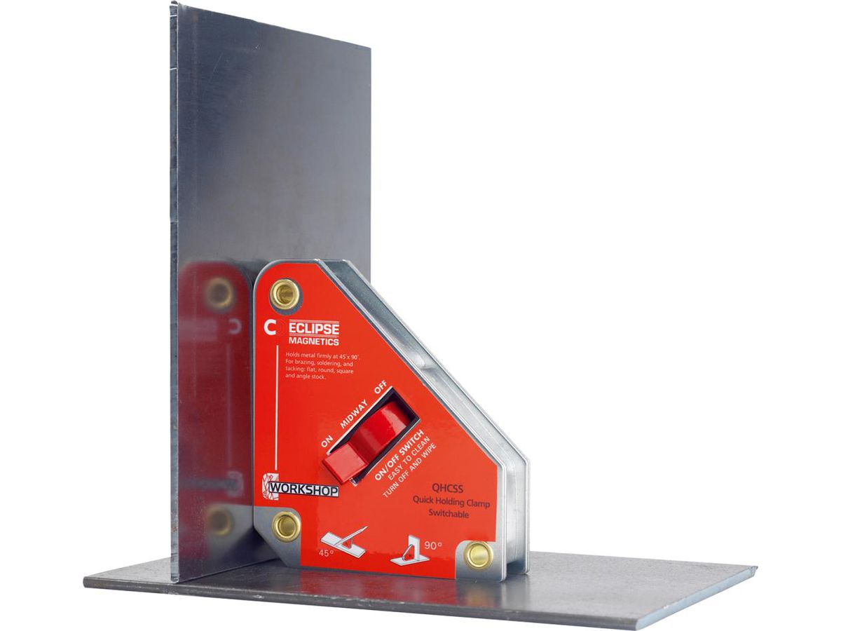 Svetsmagnet m. omkopplare QHCSS 111x95x29mm