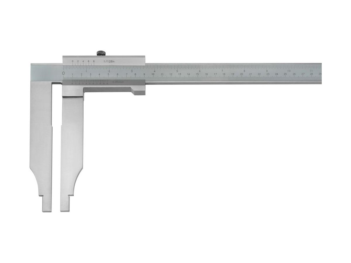 Verkstadsskjutmått utan spetsar 500x150mm