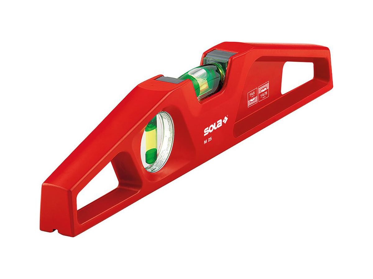 Torpedvattenpass Alu M25, 25cm