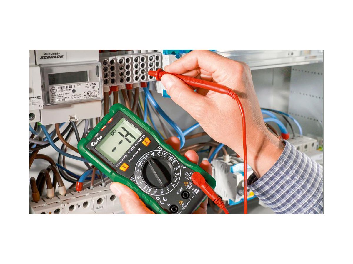 Digitalmultimeter 0,1mV-600V
