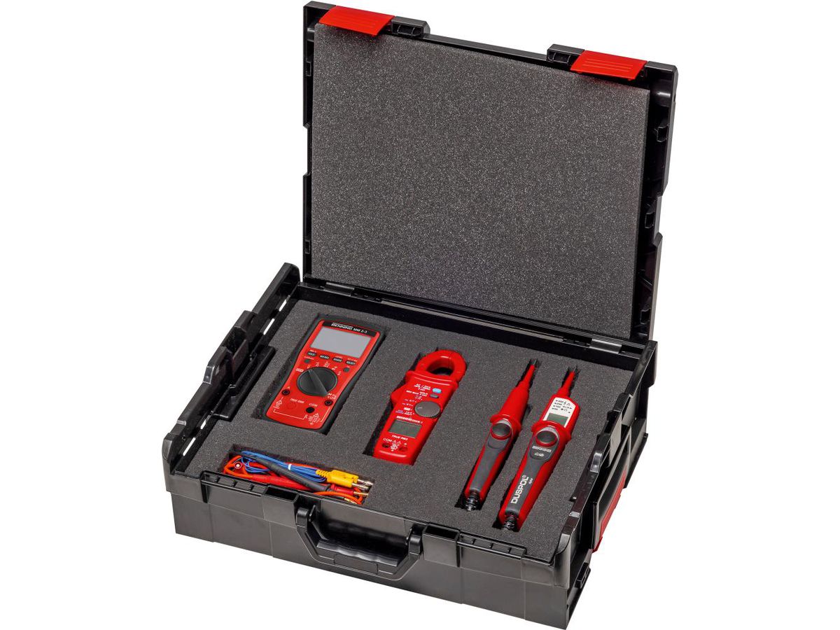 Mätinstrumentsats Benning 10236770 (Duspol digital, Spänningsmätare, Kontinuitetstestare)
