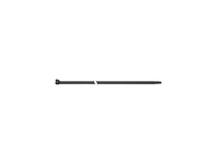 Buntband Nylon svart m. stållås 4,5x360mm, (100 st)