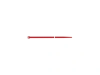 Buntband Nylon röd 3,5x140mm (100 st)