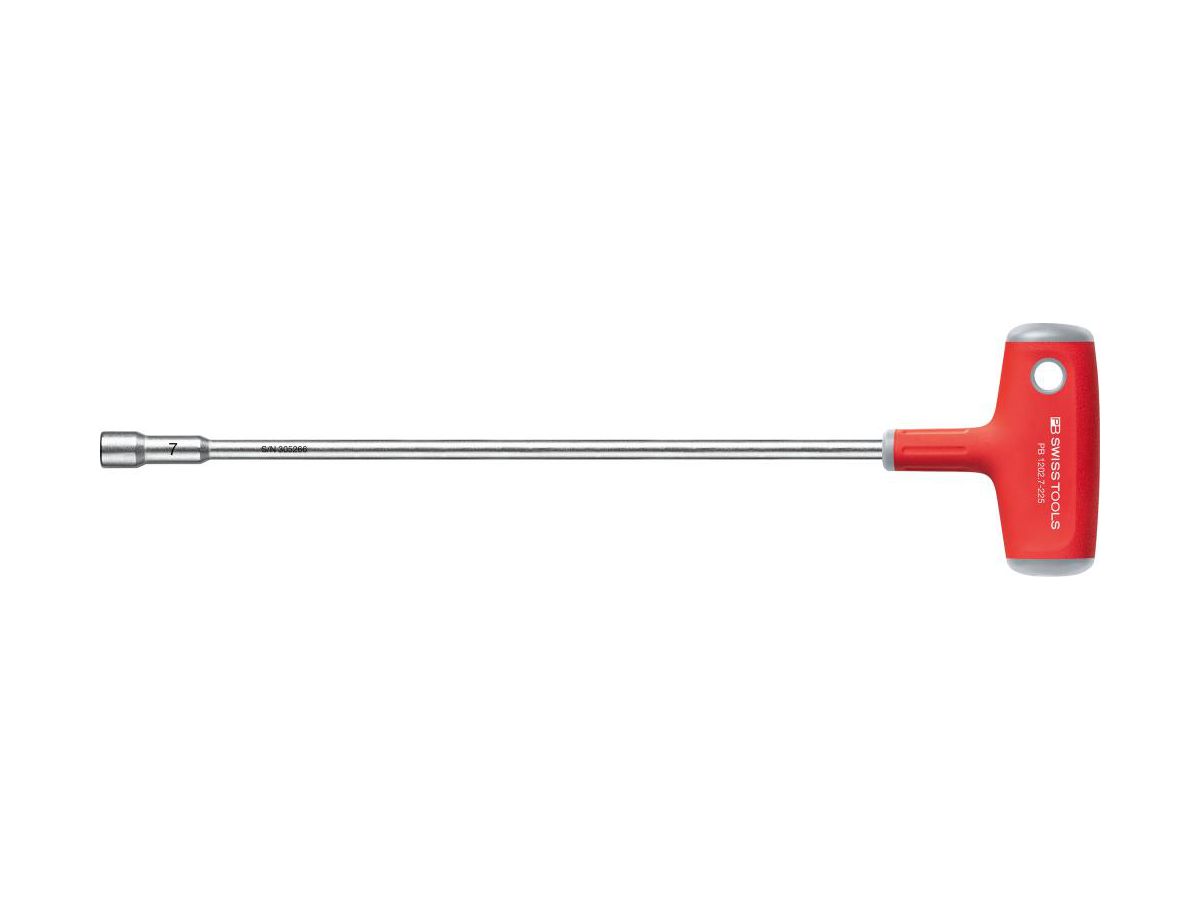 Hylsskruvnyckel med T-grepp 7x225mm