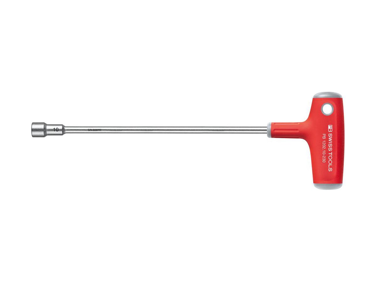 Hylsskruvnyckel med T-grepp 10x230mm