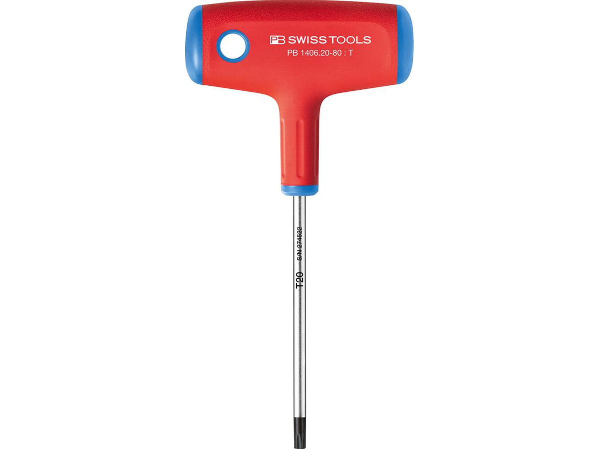Torxnyckel m. T-grepp T20x60mm