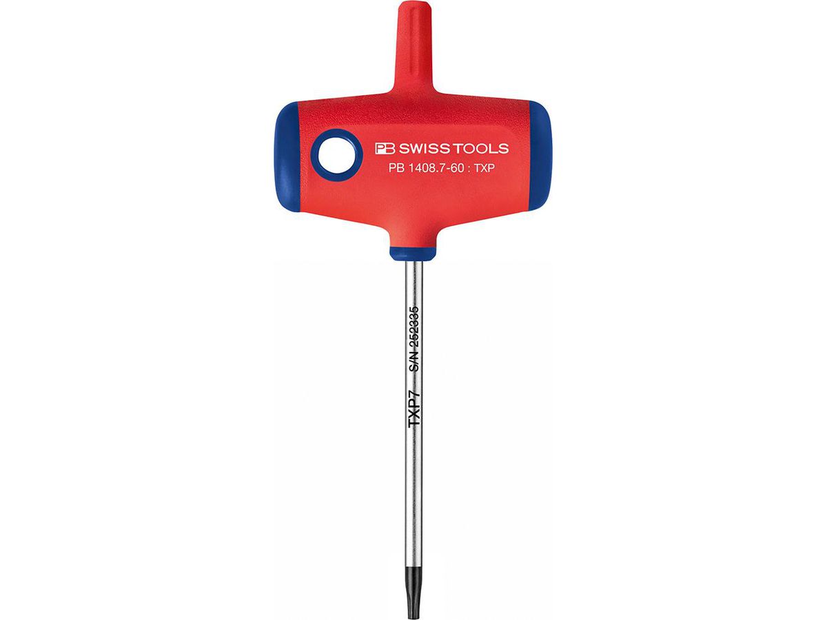 Torxnyckel m. T-grepp IP7x60mm