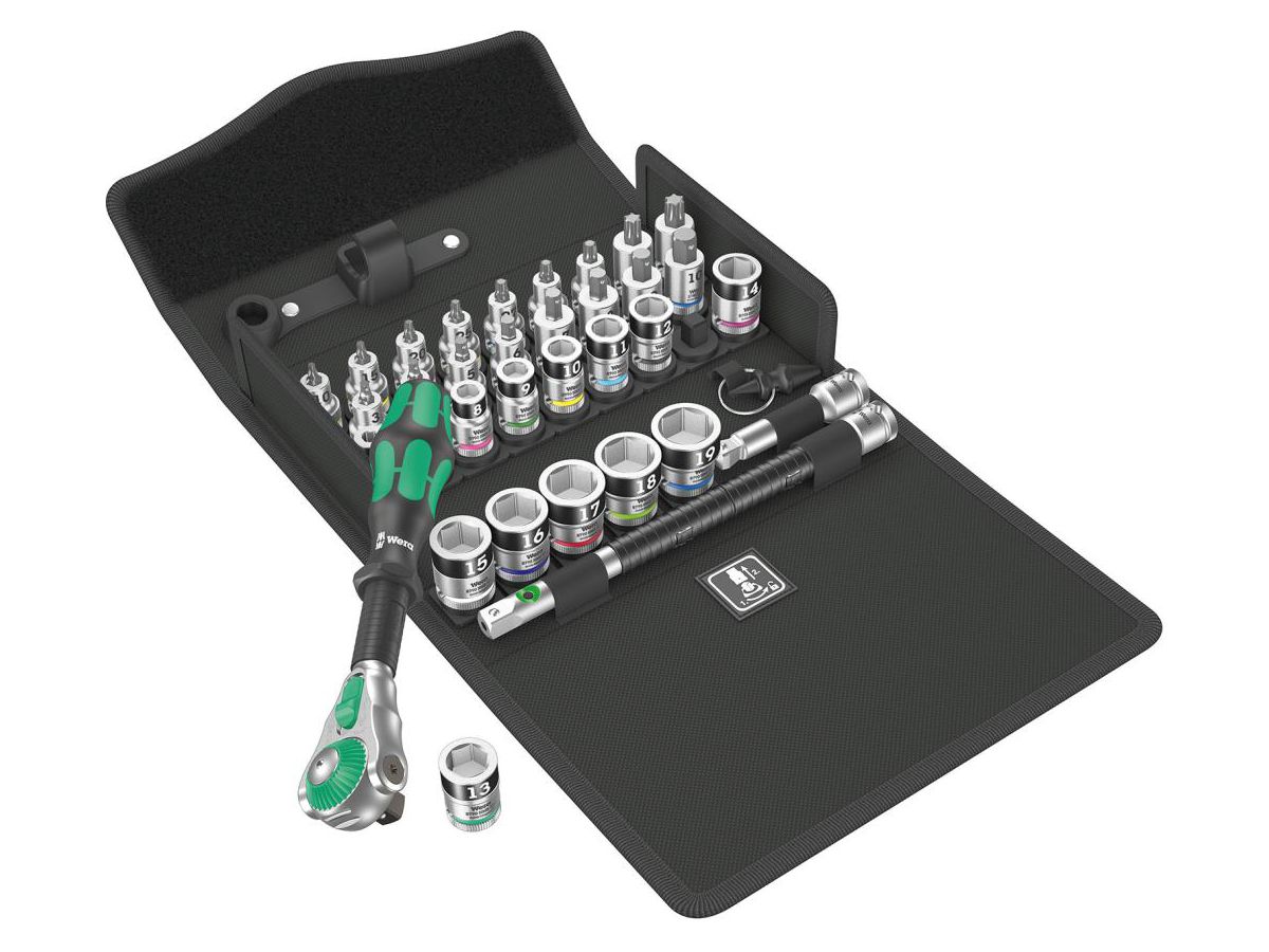 Hylsnyckelsats 3/8" All-in Zyklop Speed 8100SB