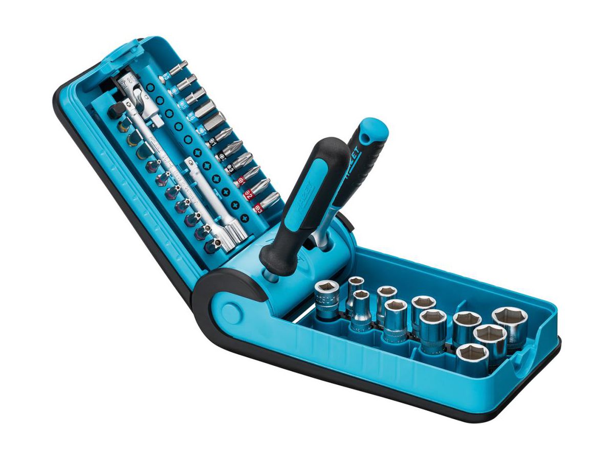 Hylsnyckelsats 1/4" 856-1HP 38-delar