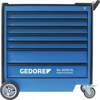 Verktygsvagn med 7-lådor  Nr. 2005XL, 1021 x 605 x 1020mm