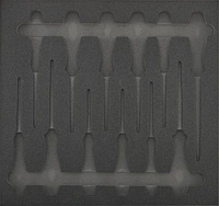 Verktygsinsats 2/3 tom för Skruvmejselsats SoftFinish® 3251 VDE Slimfix 12-delar