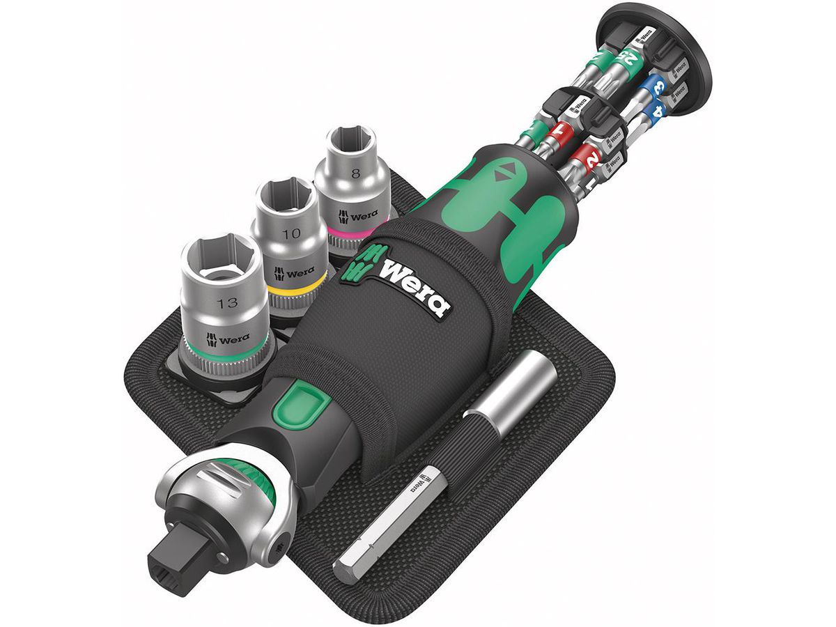 Bitsskruvmejsel Zyklop Pocket set-1 12-delar