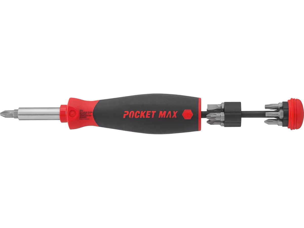 Bitsskruvmejsel PocketMax 8-delar