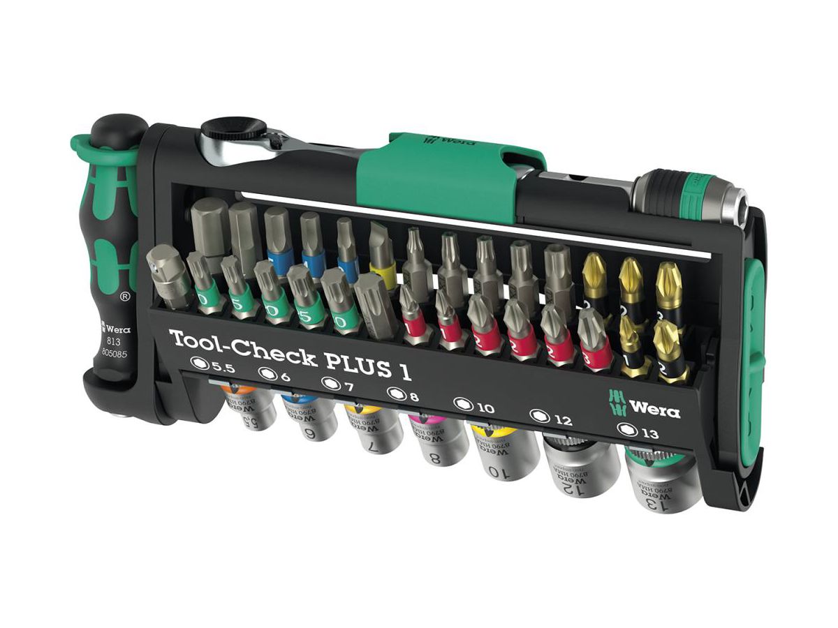 Bitssats Tool-Check Plus 39-delar